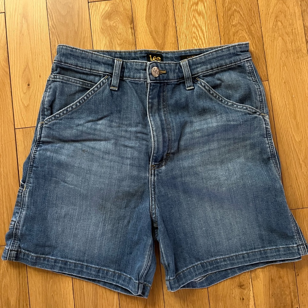 Lee Blue Denim Shorts